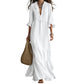 ⏳Limited-time 50% off⏰Women Ruffle V-Neck Tiered Maxi Dress🌸👗
