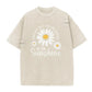 ⏳Limited-time 50% off⏰Vintage Washed Daisy Print Loose Fit T-Shirt🌼👚