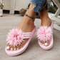 ⏳Limited-time 50% off⏰Women Floral Flip Flops Lightweight Summer Slippers🩴🌸