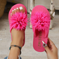 ⏳Limited-time 50% off⏰Women Floral Flip Flops Lightweight Summer Slippers🩴🌸