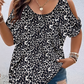 ⏳Limited-time 50% off⏰Women's Casual Scoop Neck Printed Top🌴👚