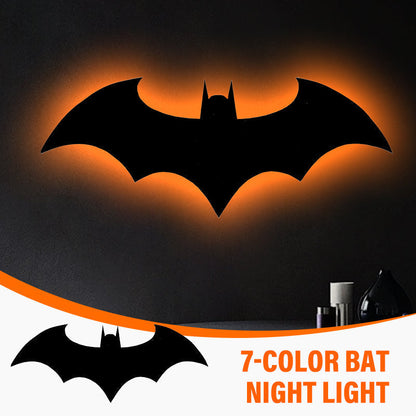 ⏳Limited-time 50% off⏰7‑Color Bat Night Light🦇🌈