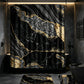 ⏳Limited-time 50% off⏰Elegant Marble Pattern Bathroom Shower Curtain🛁🏖️