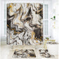 ⏳Limited-time 50% off⏰Elegant Marble Pattern Bathroom Shower Curtain🛁🏖️