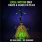 ⏳Limited-time 50% off⏰Animated Witch Broom Halloween Decoration with Lights and Sound🧙