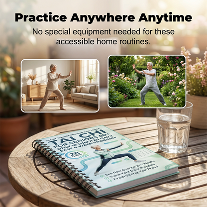 ⏳Limited-time 50% off⏰Wellness Pick | 28-Day Tai Chi Book🧘☯️