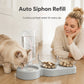 ⏳Limited-time 50% off⏰2-in-1 Ergonomic Elevated Tilted Pet Bow🐾💧🥣