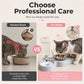 ⏳Limited-time 50% off⏰2-in-1 Ergonomic Elevated Tilted Pet Bow🐾💧🥣