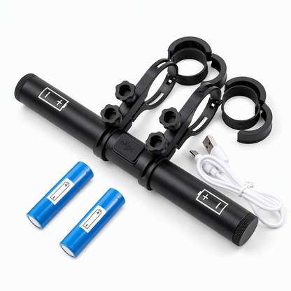 ⏳Limited-time 50% off⏰Bicycle Handlebar Extender Bracket with USB Power Bank Function and Bike Light Flashlight Mount🚲🔋💡