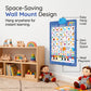 🎵 50% OFF! ✨ Bilingual Talking Alphabet Wall Chart – English & Spanish Letters, Interactive Audio Play & Mini Piano – Durable PVC Early Education for Toddlers 📚