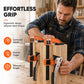 ⏳Limited-time 50% off⏰Heavy Duty Aluminum Alloy Ratchet F Clamp | Quick Release Woodworking Clamping Tool🗜️