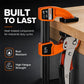⏳Limited-time 50% off⏰Heavy Duty Aluminum Alloy Ratchet F Clamp | Quick Release Woodworking Clamping Tool🗜️