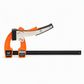 ⏳Limited-time 50% off⏰Heavy Duty Aluminum Alloy Ratchet F Clamp | Quick Release Woodworking Clamping Tool🗜️