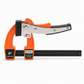 ⏳Limited-time 50% off⏰Heavy Duty Aluminum Alloy Ratchet F Clamp | Quick Release Woodworking Clamping Tool🗜️