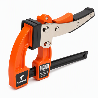 ⏳Limited-time 50% off⏰Heavy Duty Aluminum Alloy Ratchet F Clamp | Quick Release Woodworking Clamping Tool🗜️