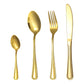 ⏳-50% pour temps limité⏰Ensemble de couverts en acier inoxydable (4 pièces)🍴🥄