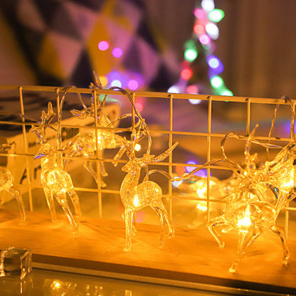 ⏳Limited-time 50% off⏰Christmas LED Reindeer String Lights🦌🎄✨