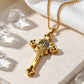 ⏳Limited-time 50% off⏰Men's Stainless Steel Vintage Cross Pendant Necklace✝️📿