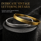 🌸 50% OFF! ✨ 18K Vacuum Plated Titanium Steel Bangle – Radiant Mirror-Like Finish, Intricate Engraved Lettering & Tarnish-Free Premium Steel – Hypoallergenic Elegance for Daily Wear 💛