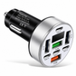 ⏳Limited-time 50% off⏰40W 8 in 1 Fast Car Adapter with Digital Voltage Display 4 USB and 4 PD Ports🚗⚡️