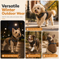 ⏳Limited-time 50% off⏰Warm Winter Dog Coat with Reflective Strips and Harness for Small and Medium Dogs🐶❄️