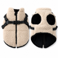 ⏳Limited-time 50% off⏰Warm Winter Dog Coat with Reflective Strips and Harness for Small and Medium Dogs🐶❄️