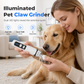⏳Limited-time 50% off⏰Electric Pet Nail Grinder with Dual LED Lights Grooming Trimmer for Dogs and Cats🐱🐶✂️
