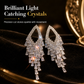 ⏳Limited-time 50% off⏰Rhombus Cubic Zirconia Tassel Drop Earrings🦚