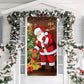 ⏳Limited-time 50% off⏰Christmas Door Cover For Instant Holiday Decor🎅🎄🚪