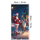 ⏳Limited-time 50% off⏰Christmas Door Cover For Instant Holiday Decor🎅🎄🚪