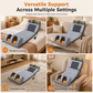 ⏳Limited-time 50% off⏰Electric Folding Massage Mattress Pad with Neck Rollers Vibration Heating and Leg Kneading for Full Body Relaxation💆