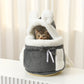 🐾 Limited-Time Offer! 🔥 Fleece-Lined Pet Carrier Backpack 🎒Keep Your Cat Cosy & Close on Chilly Autumn & Winter Adventures ✨