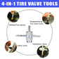 ⏳Limited-time 50% off⏰Quick Change Car Tire Valve Tool Kit🚗🛞🧰