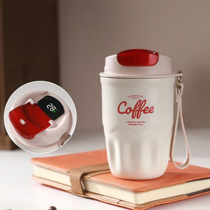 ⏳Limited-time 50% off⏰Portable Smart Thermal Coffee Cup with Temperature Display