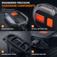 ⏳Limited-time 50% off⏰USB Rechargeable Bike Turn Signal Tail Light with Wireless Remote Control Detachable Bicycle Warning Light for Night Riding🚲🚨