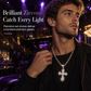 ⏳Limited-time 50% off⏰Hip Hop Double Layer Baguette Rhinestone Cross Brass with Figaro Chain✝️💎📿