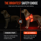 ✨🐶 Adjustable LED Dog Harness Luminous Flashing Pet Chest Strap 💡🐾✨